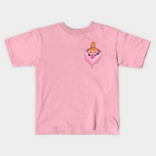 little my on a tulip Kids T-Shirt